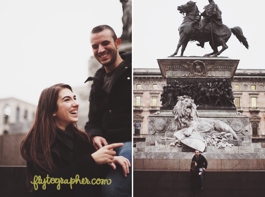Flytographer in Milan. Hire a Vacation Photographer