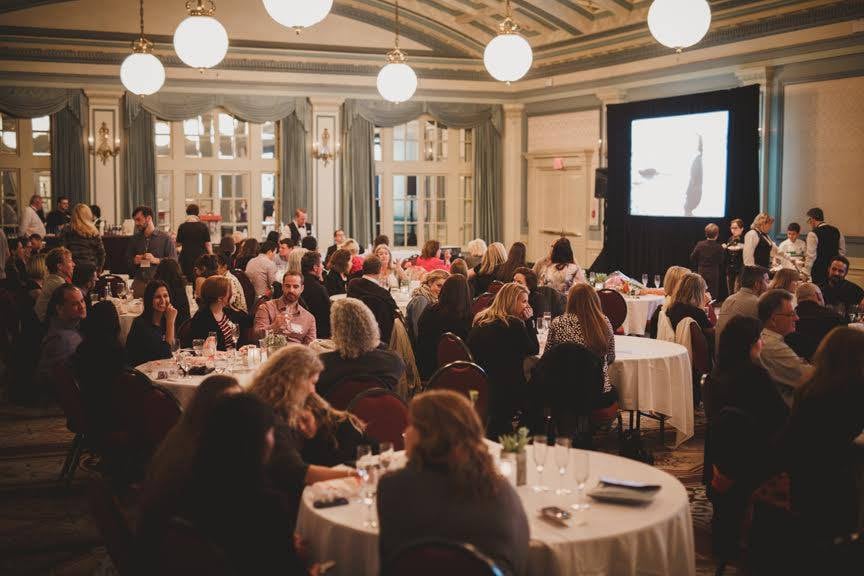   Fairmont Empress  threw us a viewing party at their gorgeous Crystal Ballroom in October. 
