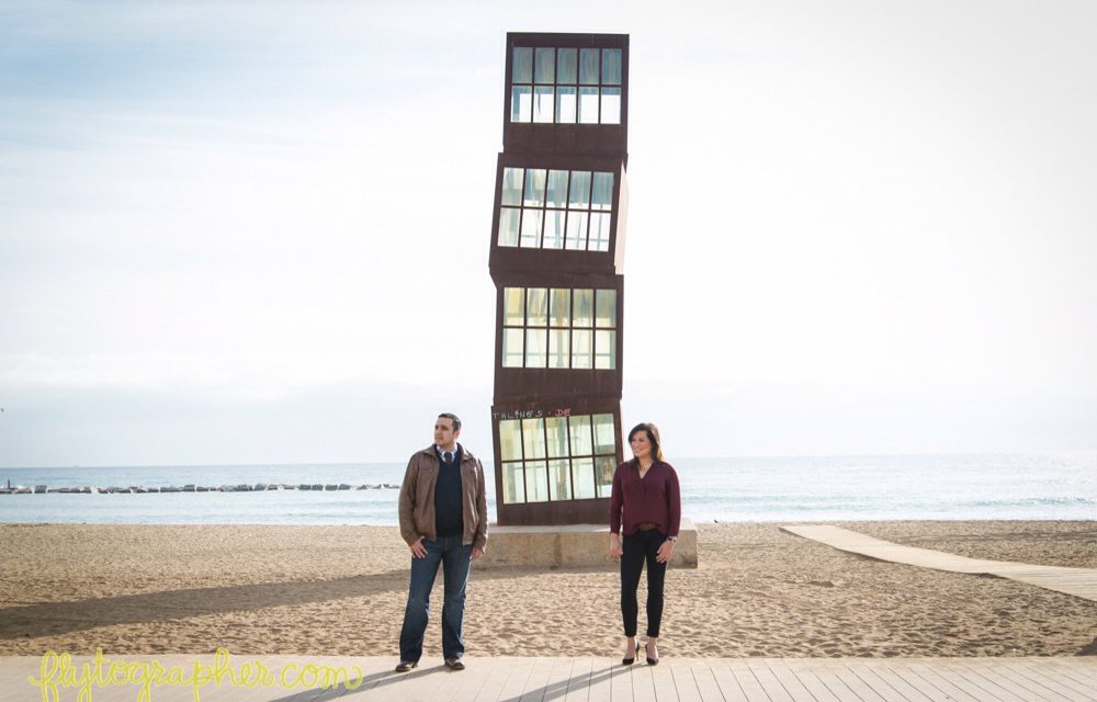 She said “YES”! Engagement Photos in Paris and Barcelona