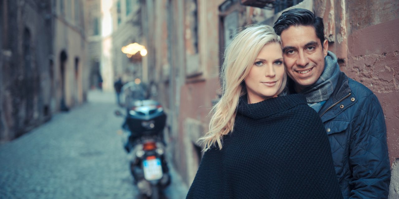 Breathtaking Engagement Photos in Rome & The Search for a Hidden Church