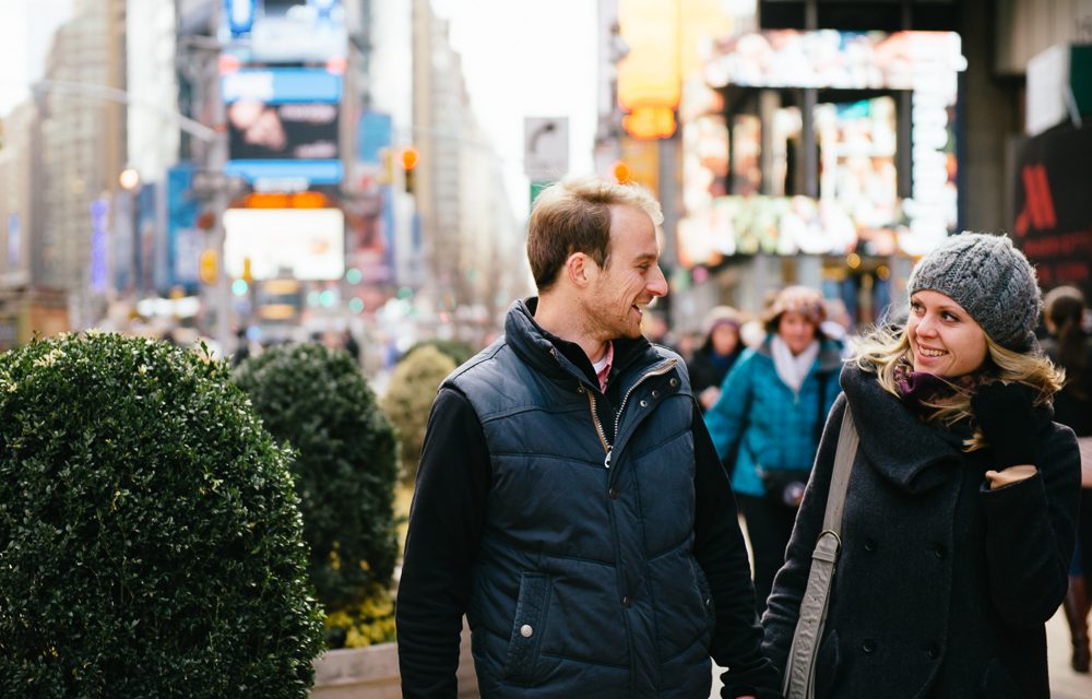 Surprise Honeymoon Photo Shoot in New York City