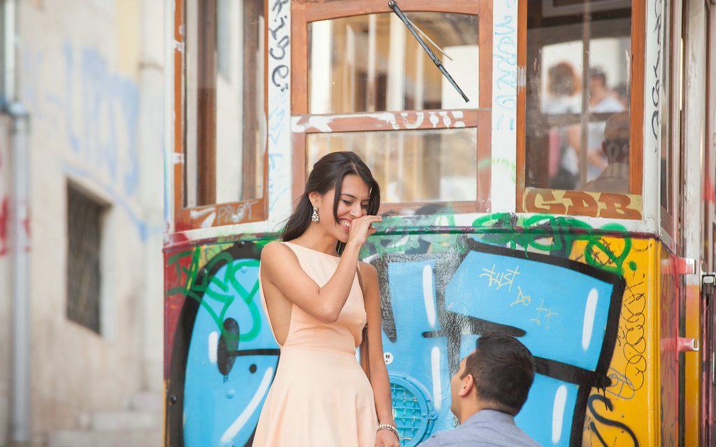 An Utterly Breathtaking Surprise Proposal in Lisbon