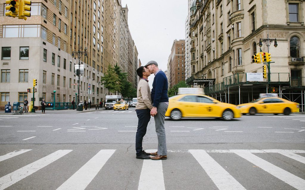 Honeymoon Memories Captured in Central Park