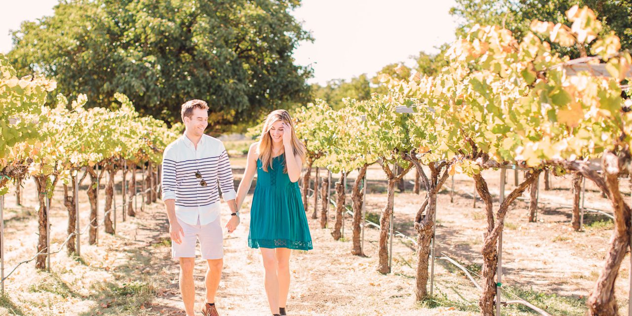 Saying Yes Amongst The Vines in Sonoma