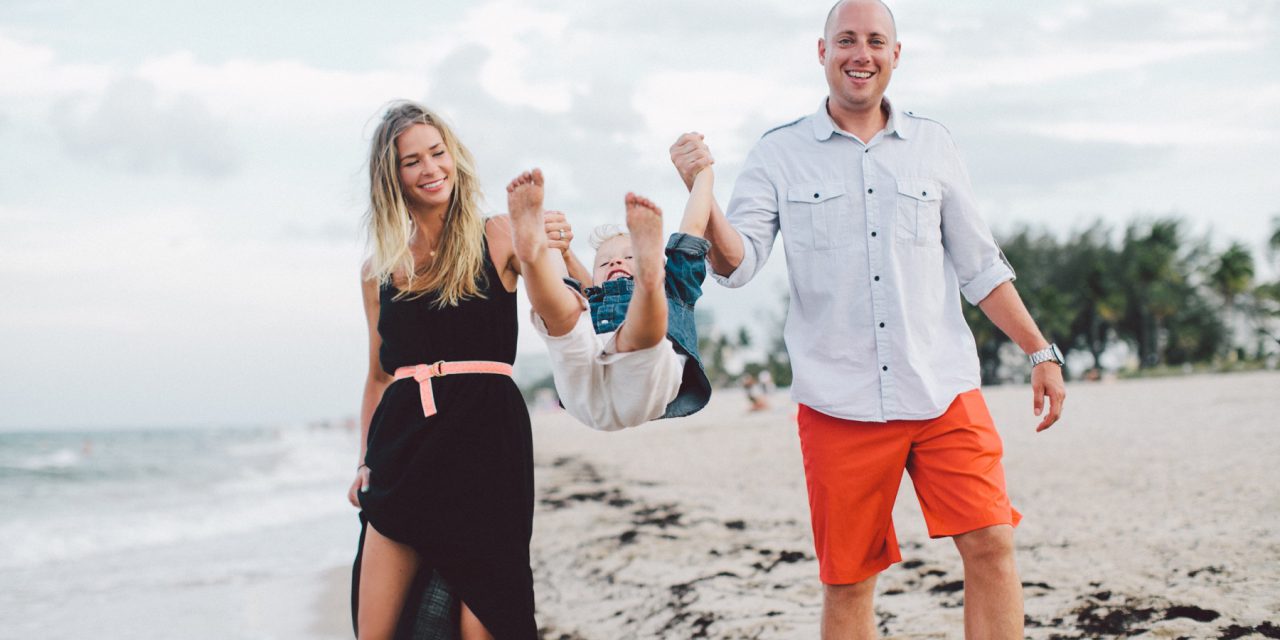 Sandy Toes and Smiles on the Beach