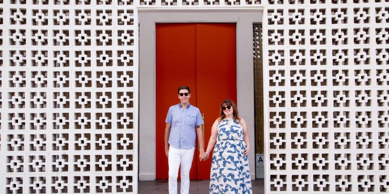 A Mod Palm Springs Proposal Getaway