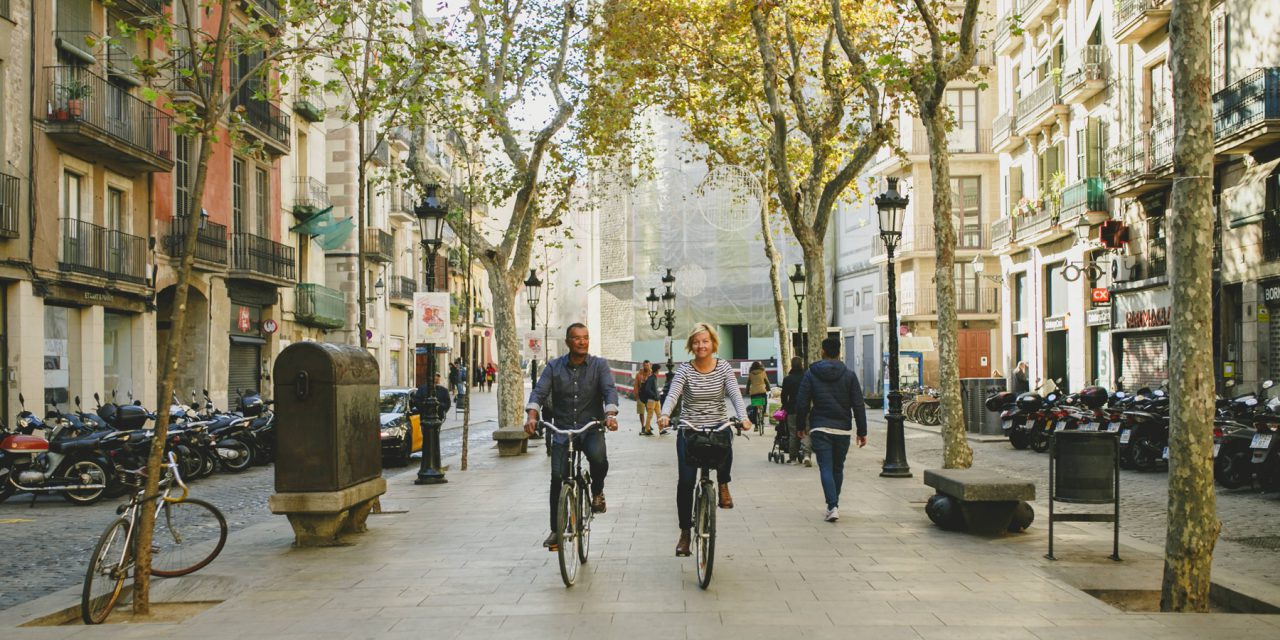 Bicycling Through Barcelona with The Pedaler Cycle Tours