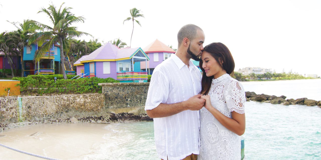 Colourful Engagement Celebration in the Bahamas