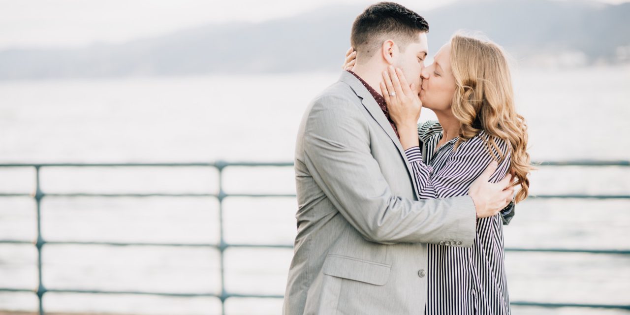 Surprise Proposal on the Santa Monica Pier | Los Angeles