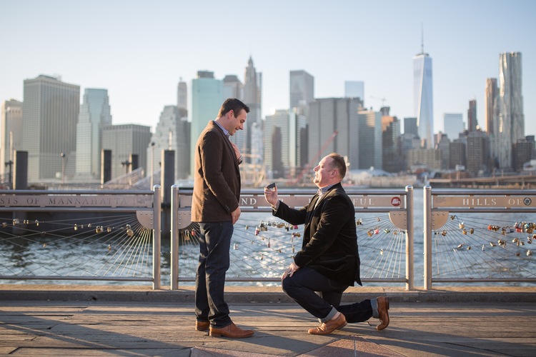 A Sweet Surprise DUMBO Proposal