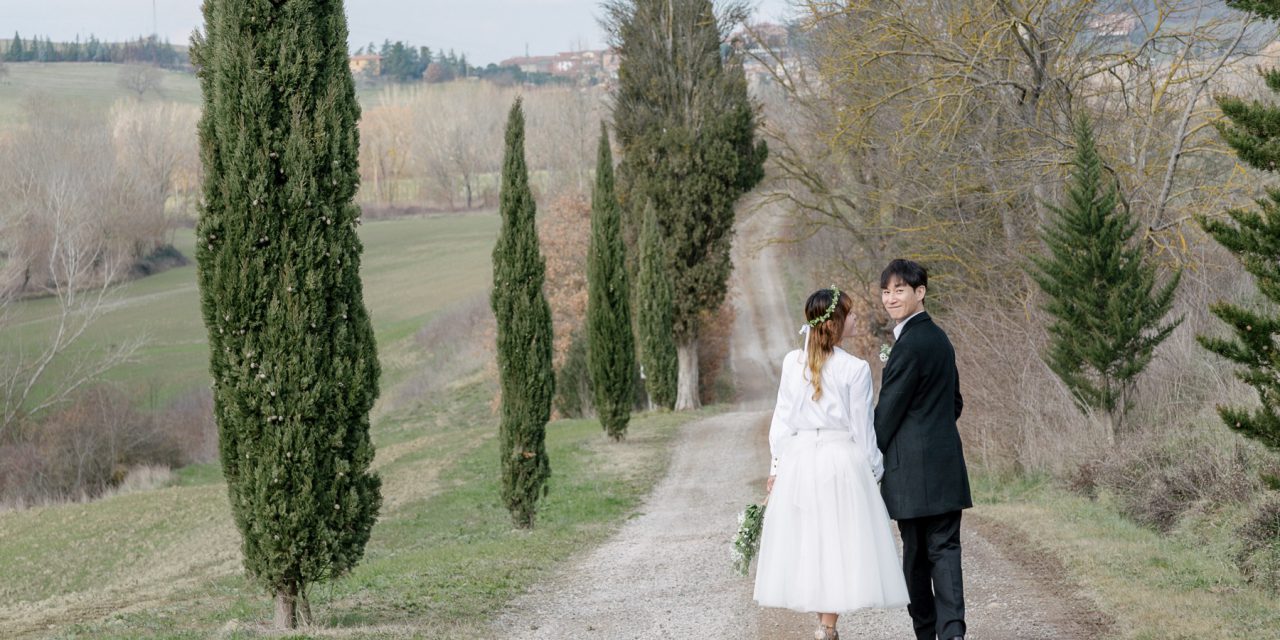 A Beautifully Rustic Honeymoon Shoot in Tuscany