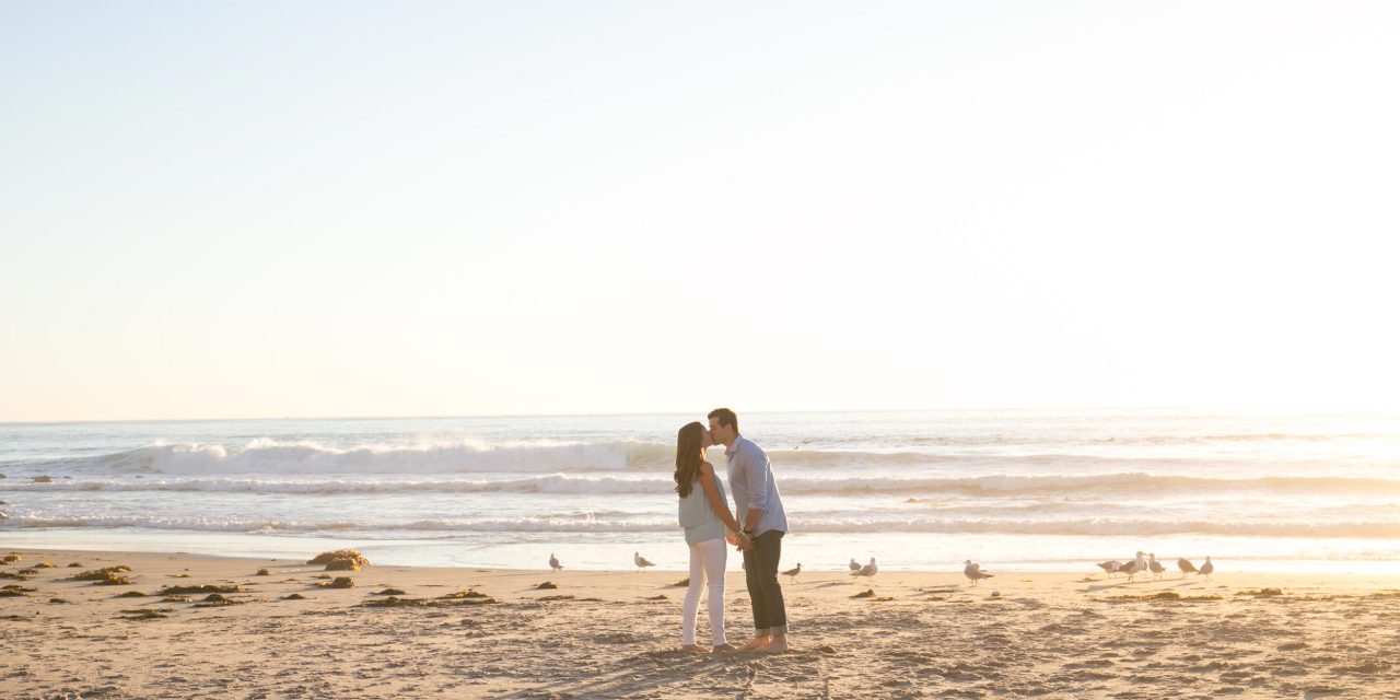 A Romantic Laguna Beach Proposal Topped With Sprinkles