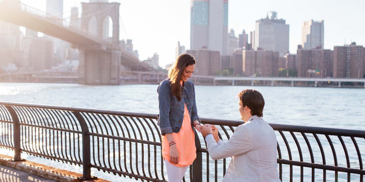 A Loving Reunion and Proposal in NYC