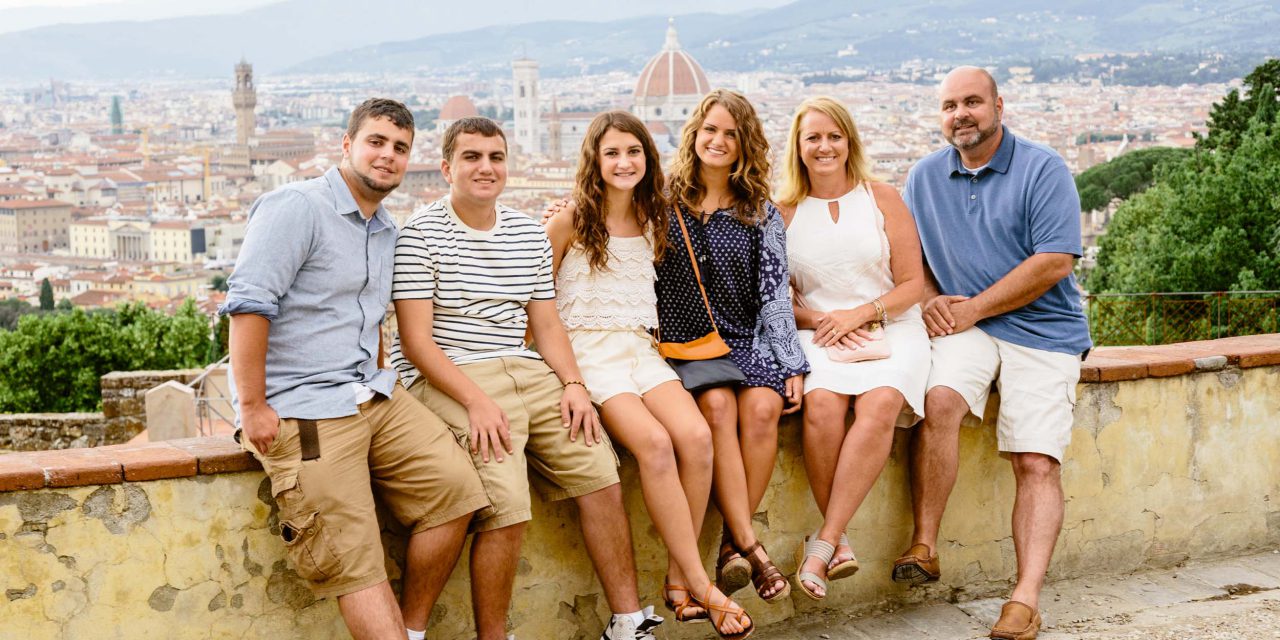 A Budding Chef and His Family Visit Florence