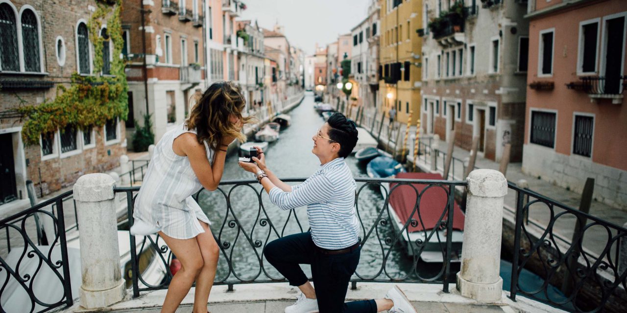A Little Rain Couldn’t Stop This Crazy-In-Love Couple’s Proposal