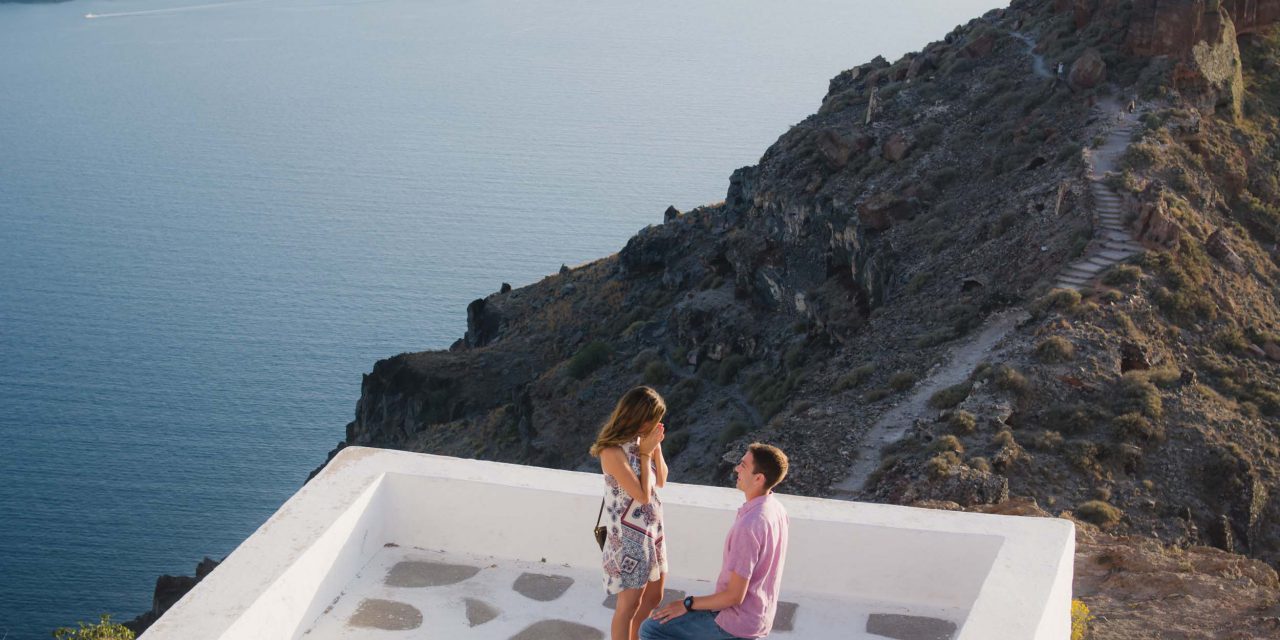 How A Selfie-Stick Snafu Led To A Stunning Proposal