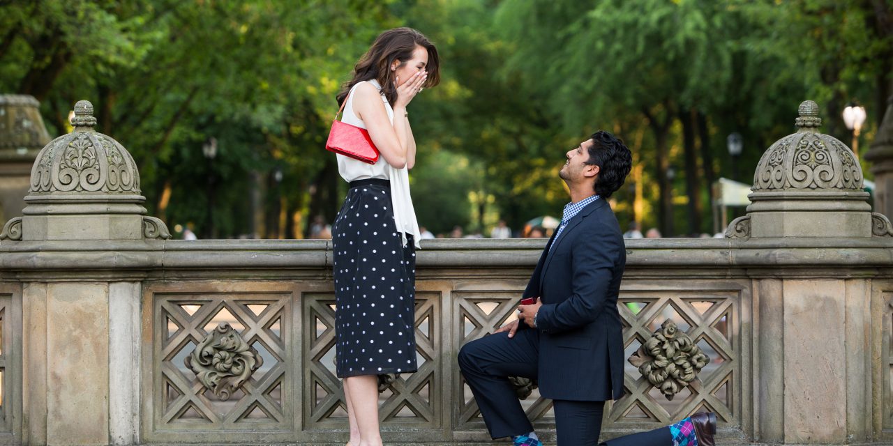 A Cross-Continent Surprise Proposal in New York City