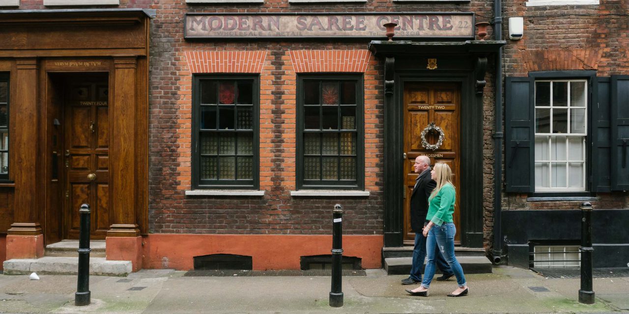 Explore Brick Lane with a London Flytographer