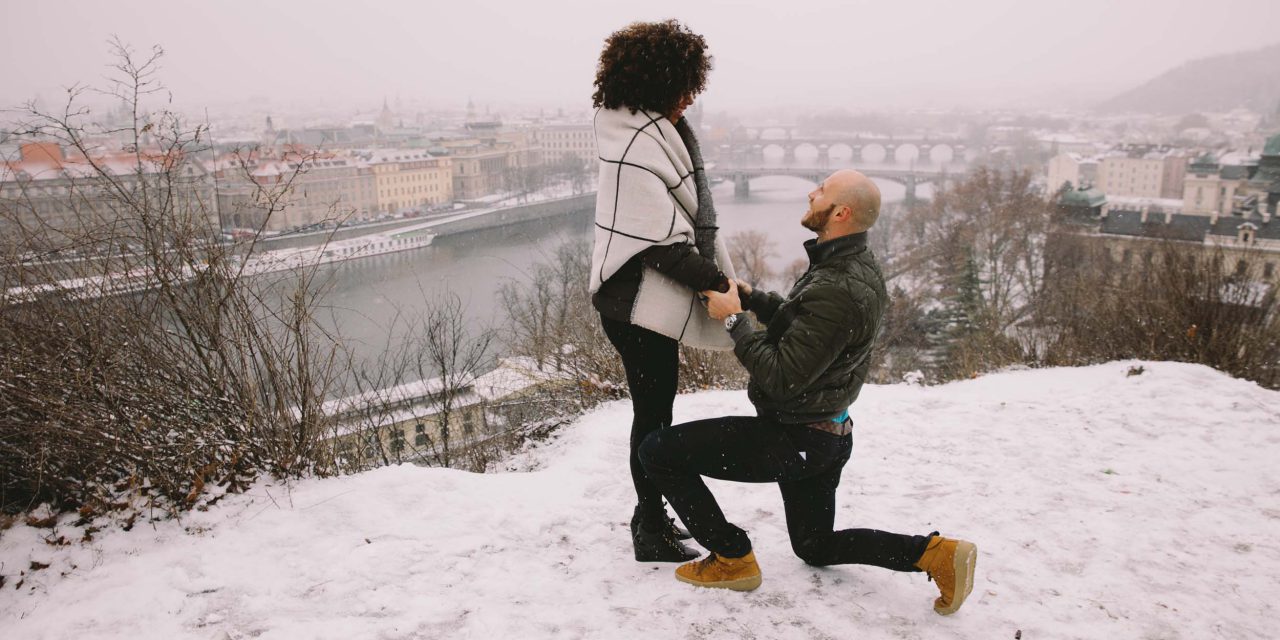 At Home in Prague for a Romantic Proposal