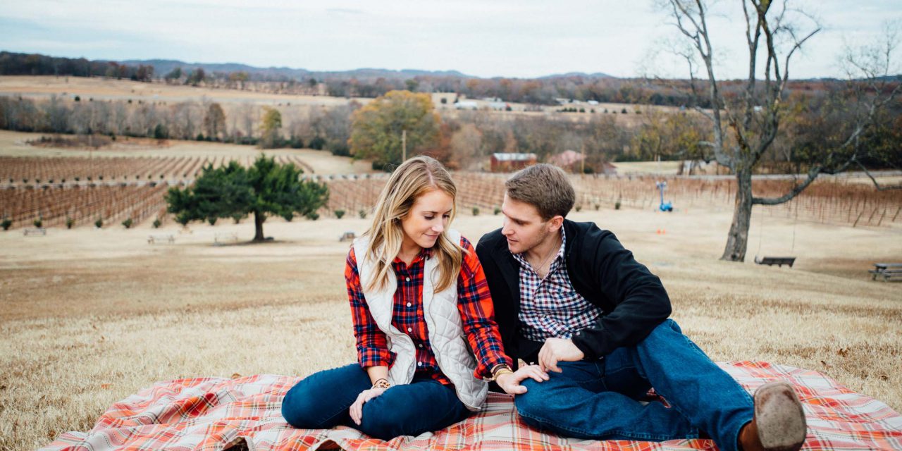 A Romantic Nashville Winery Proposal