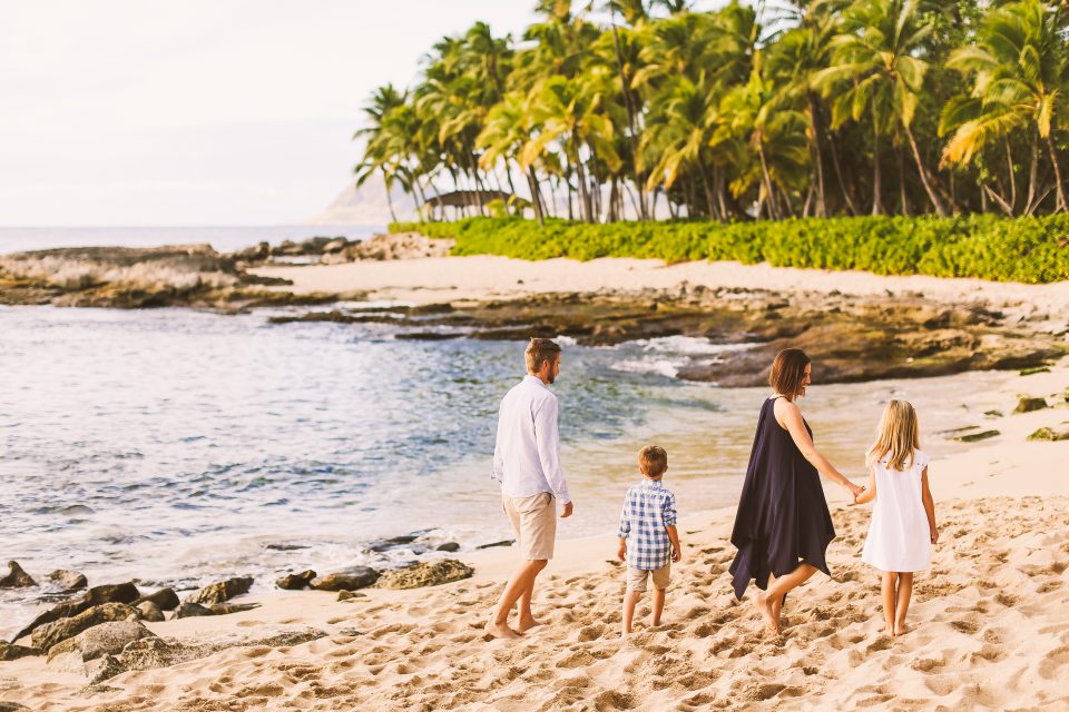 Family in Honolulu
