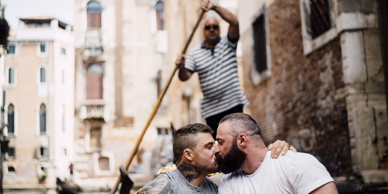 Flytographer Exclusive: Olympic Diver Jimmy Sjödin and Patrick Huber Share the Details of their Romantic Gondola Proposal