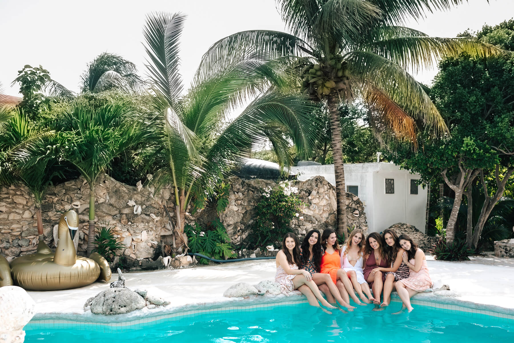 bachelorette in Cancun, Mexico
