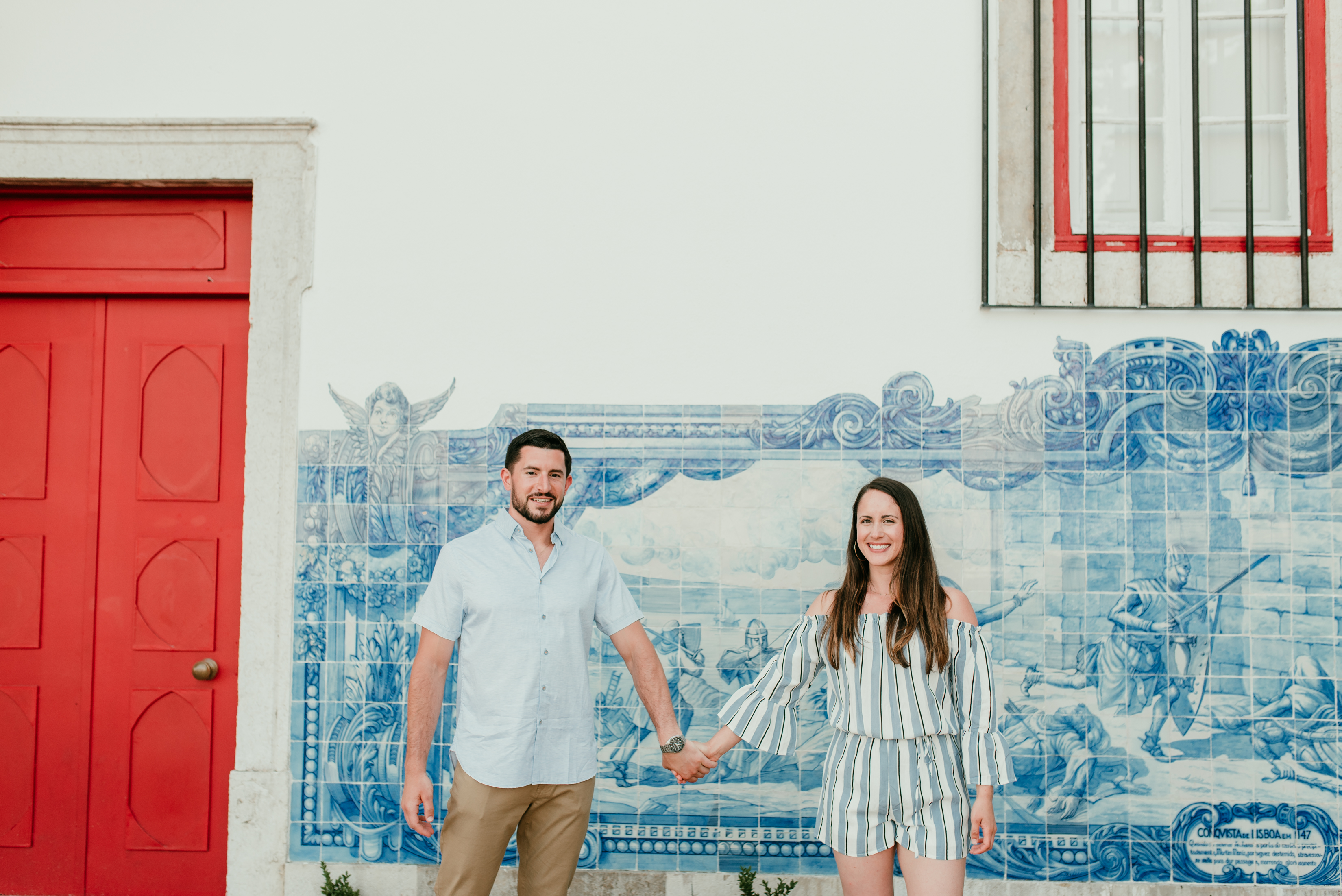 Couple in Lisbon