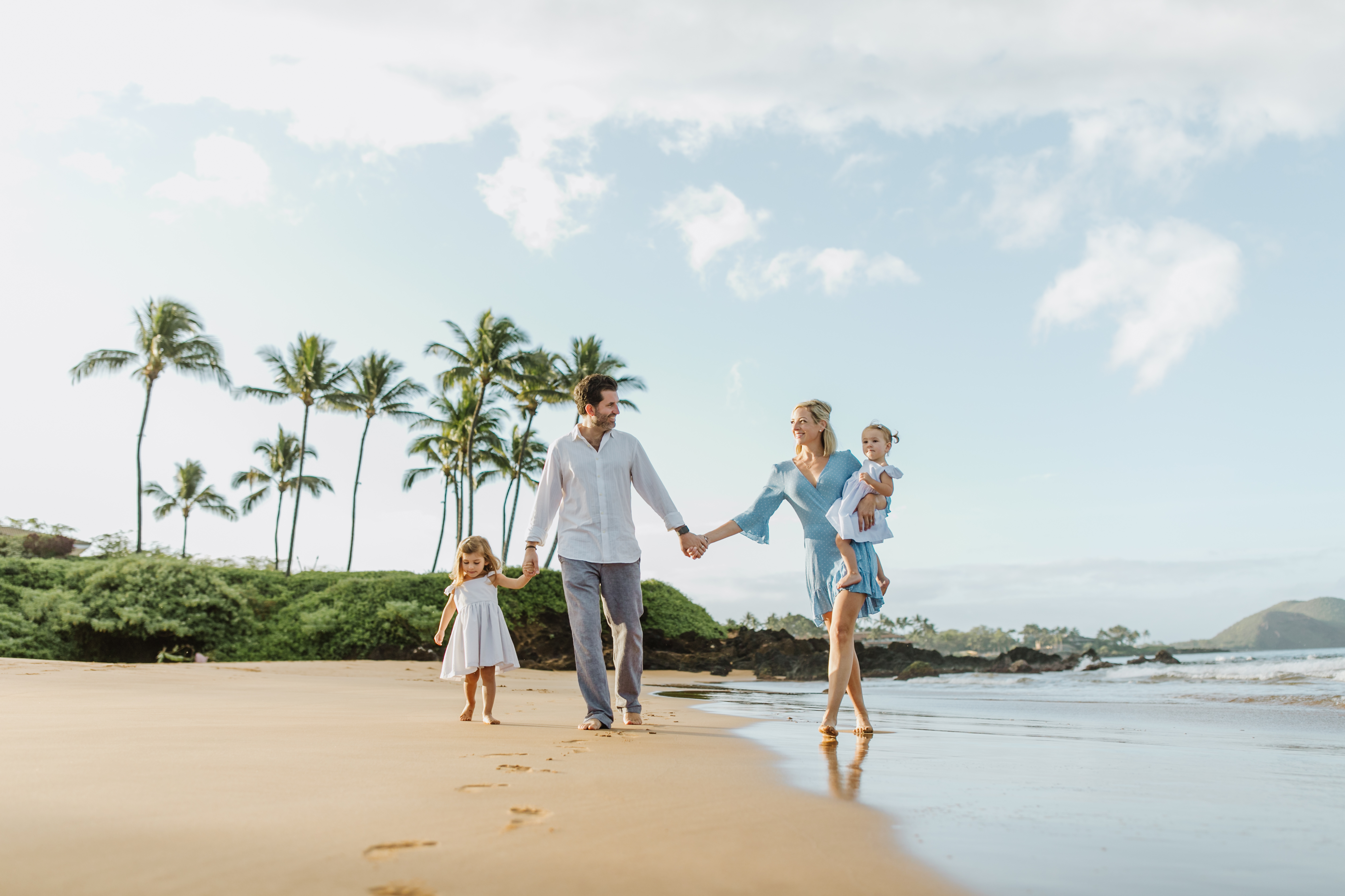 Family in Maui