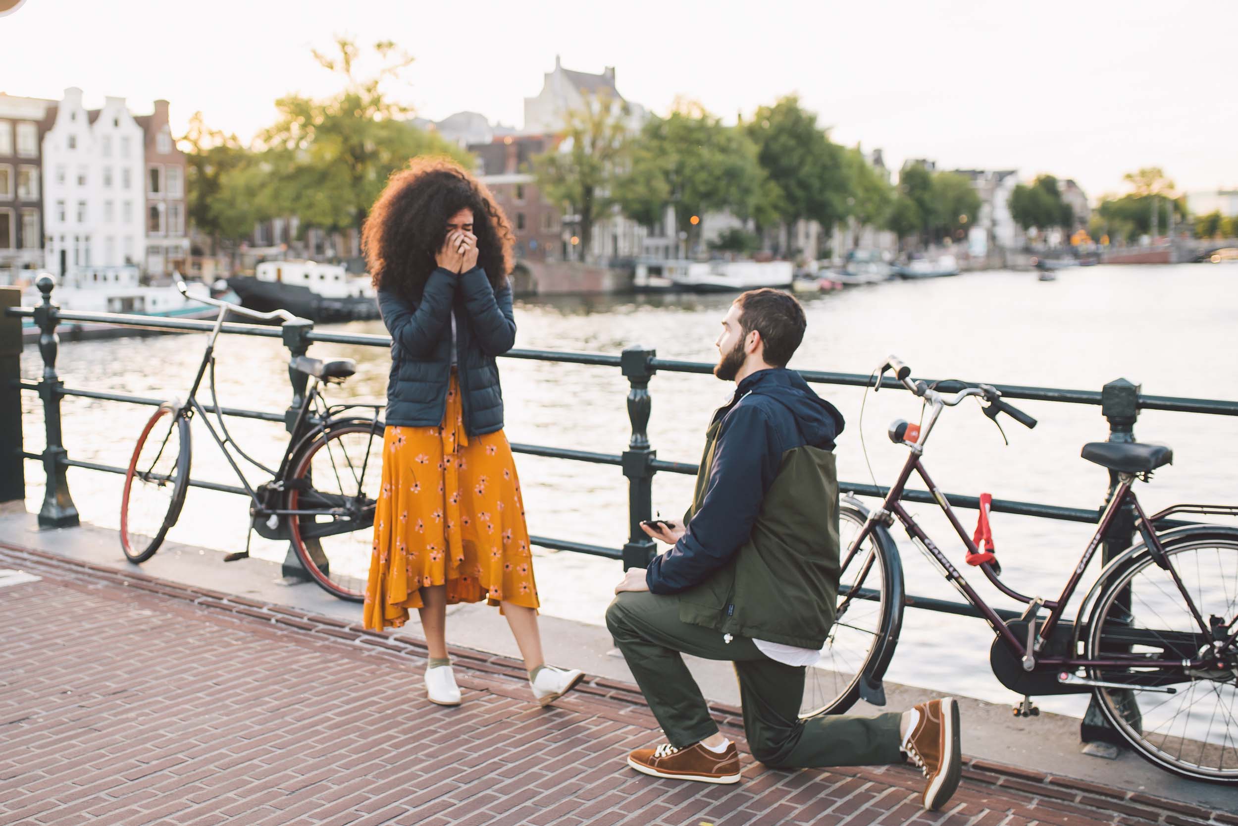 This Iconic Amsterdam Proposal Will Give You All the Feels