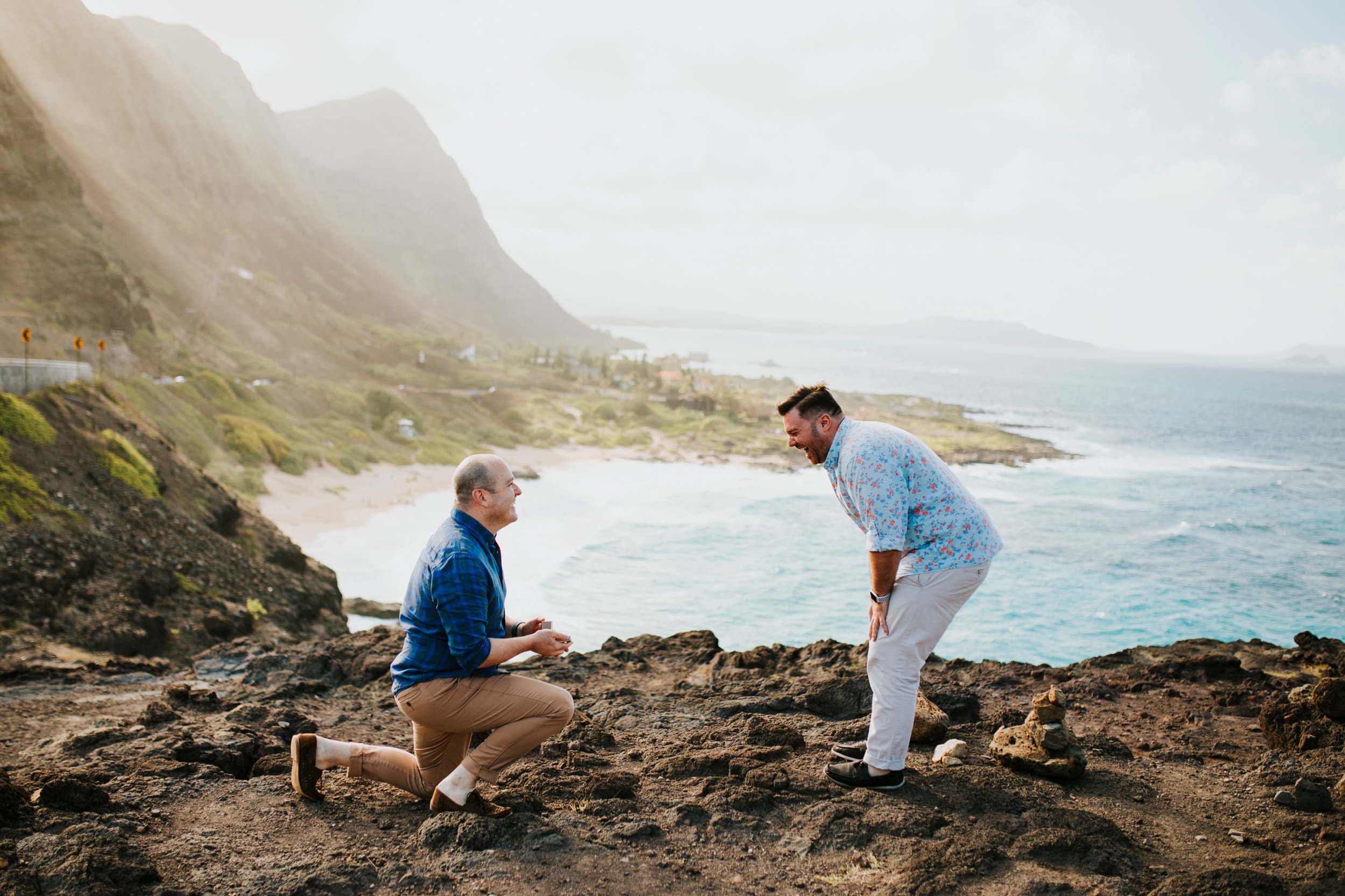 A Honolulu Beach Proposal and the Magic of Spontaneity