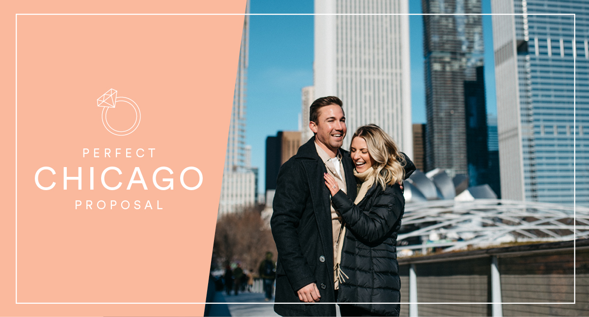 A Dreamy Winter Proposal in Chicago