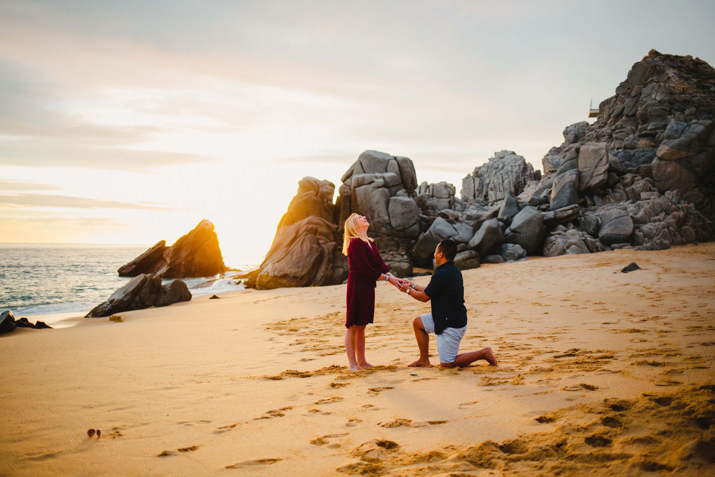 A Beach Proposal That Proves the World is Your Oyster