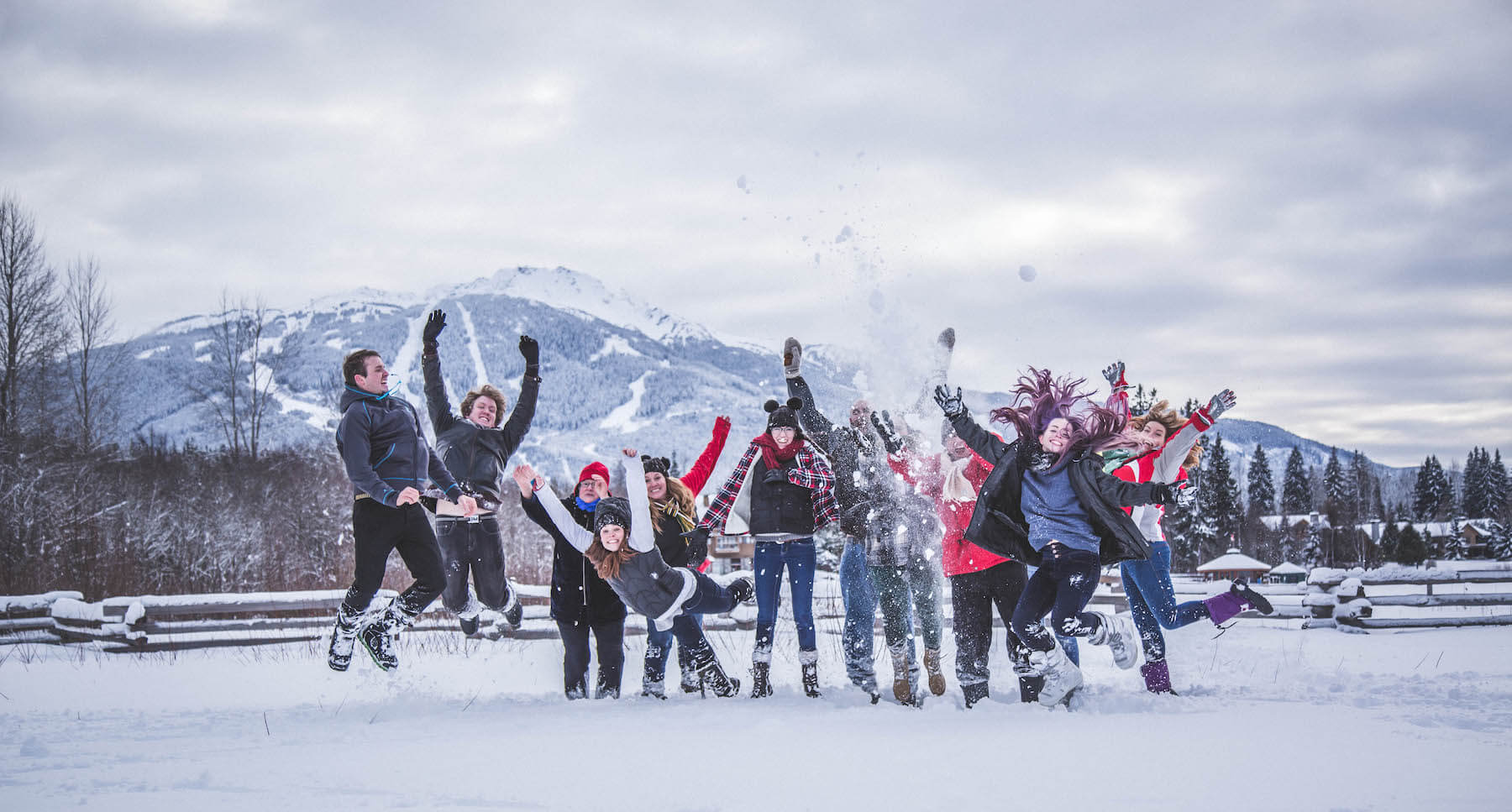 Family in Whistler, British Columbia