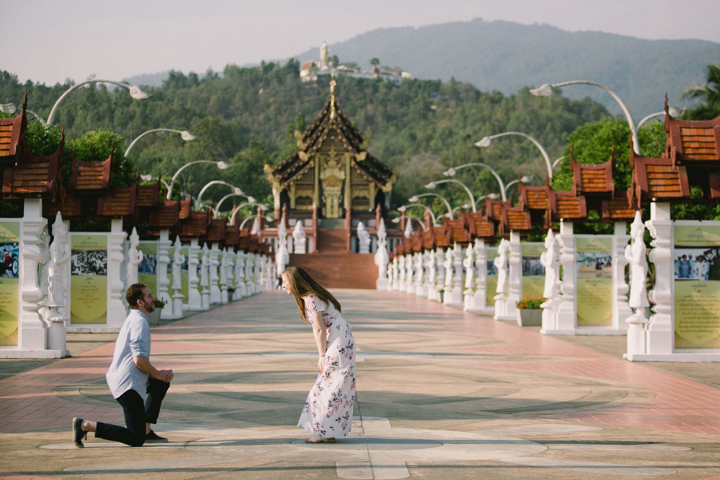 An Adventurous Couple and Their Chiang Mai Proposal