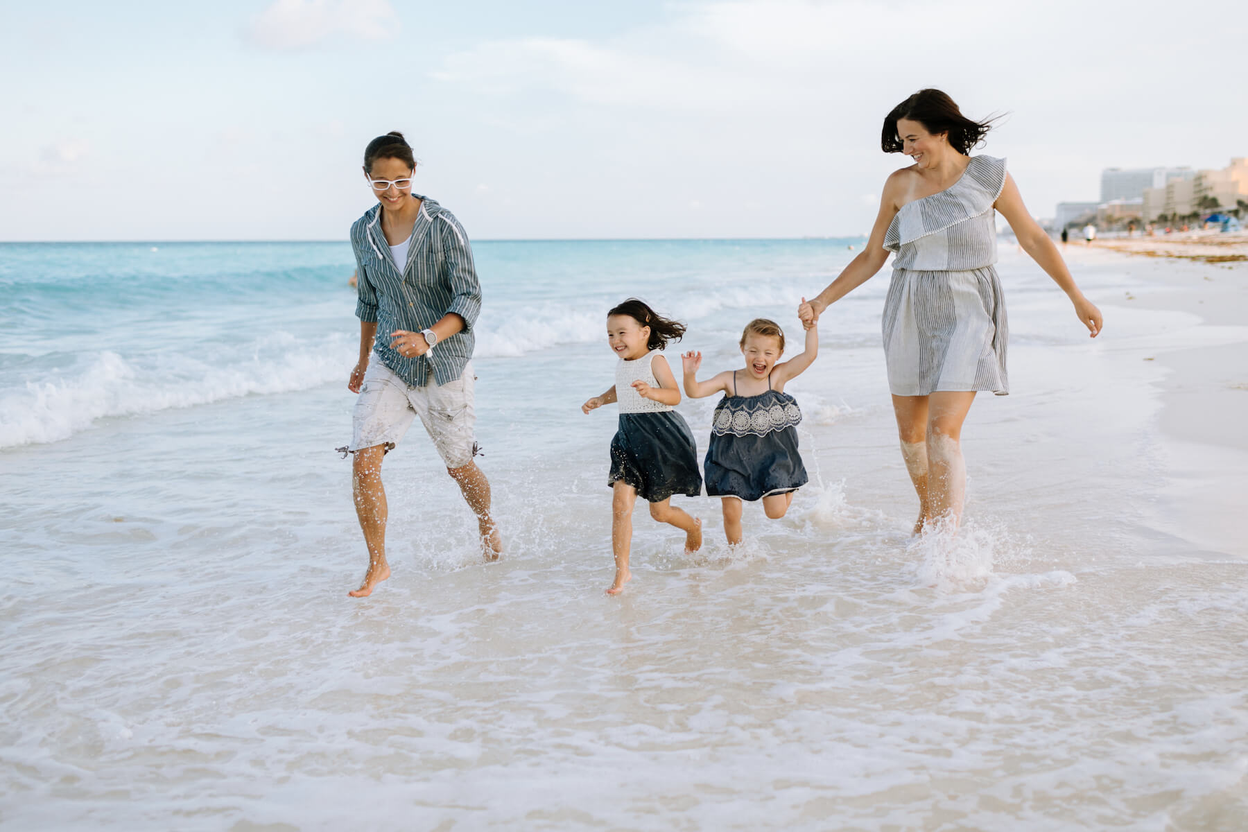 family trip in Cancun, Mexico