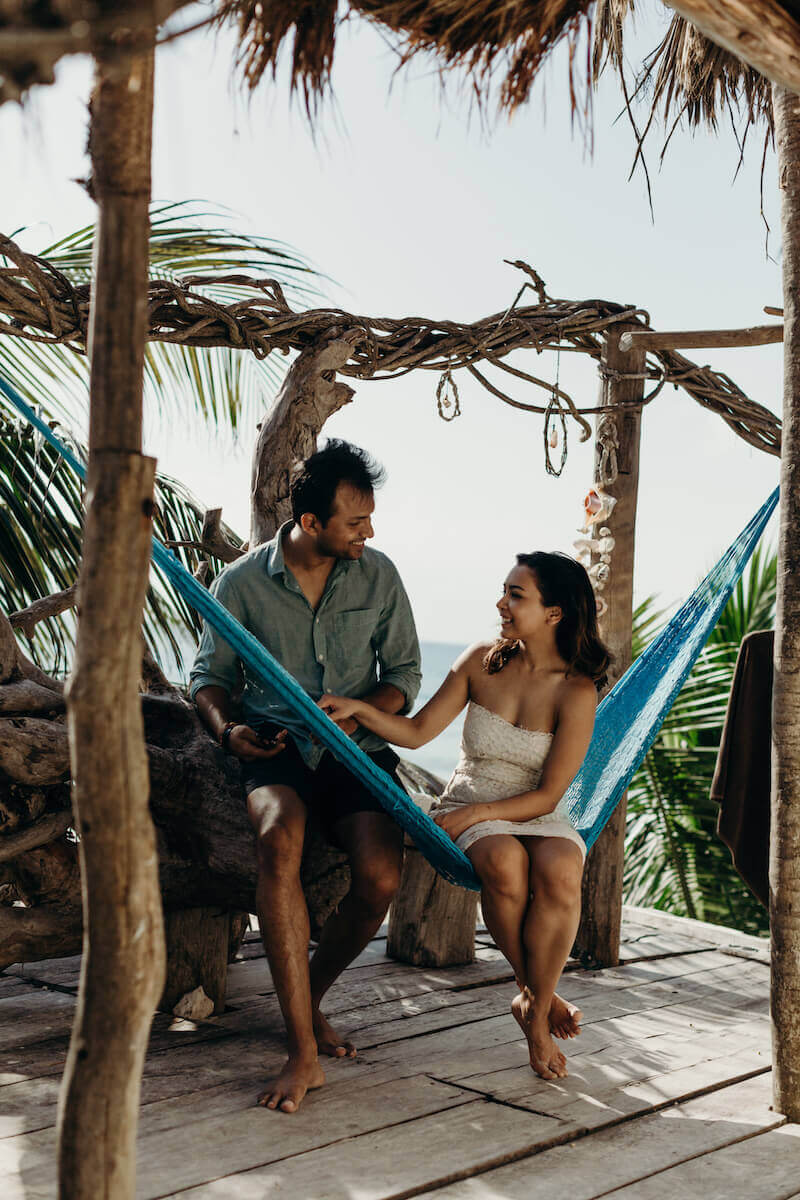Couples trip in Tulum, Mexico
