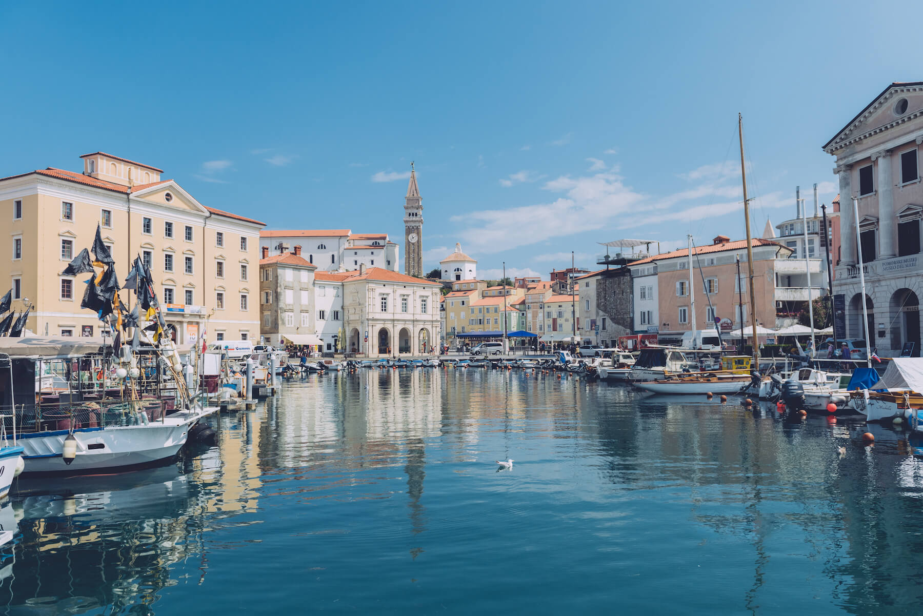Couples trip in Piran, Slovenia