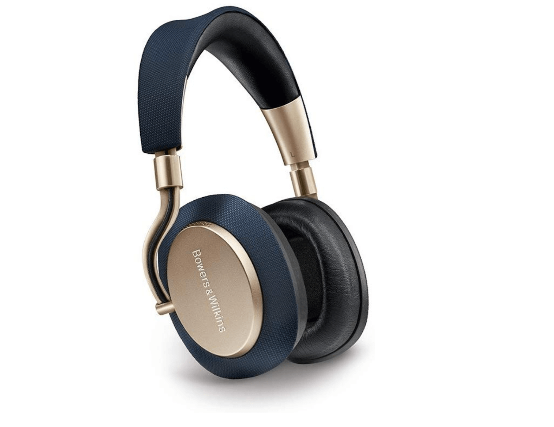 image of Bowers & Wilkins PX Active Noise Cancelling Wireless Headphones, Best-in-class Sound, Soft Gold