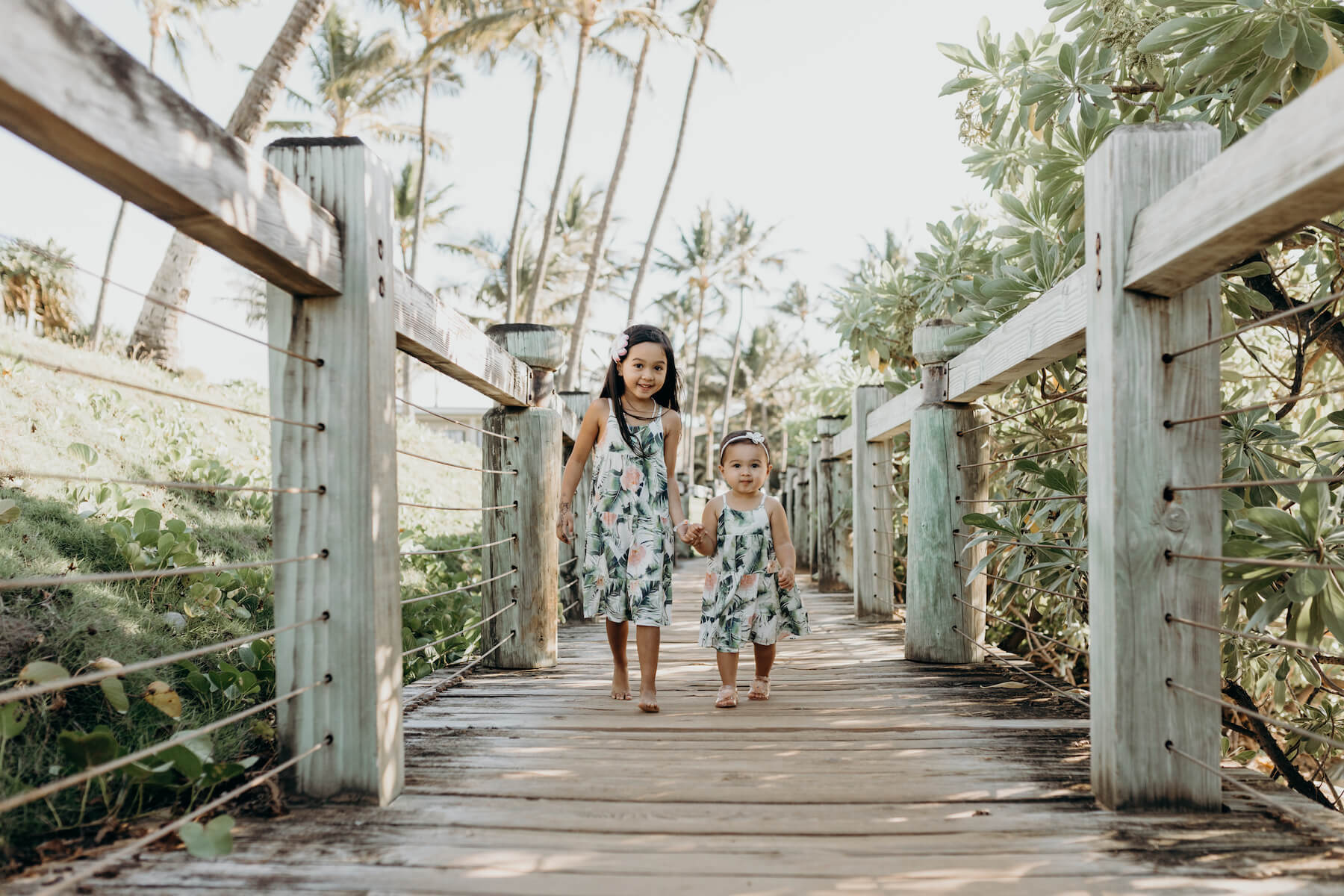 Sisters in Maui Hawaii USA