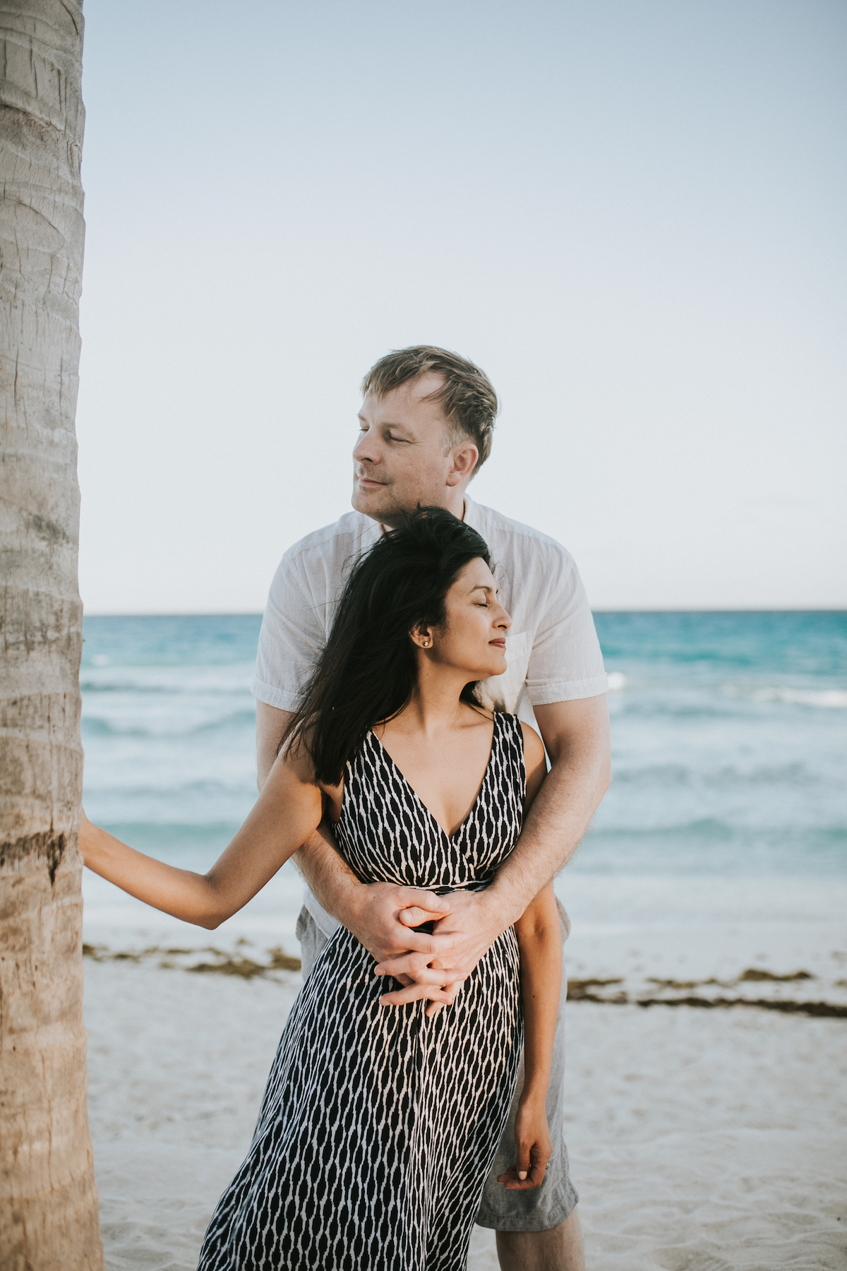 Couple in Cancun Mexico
