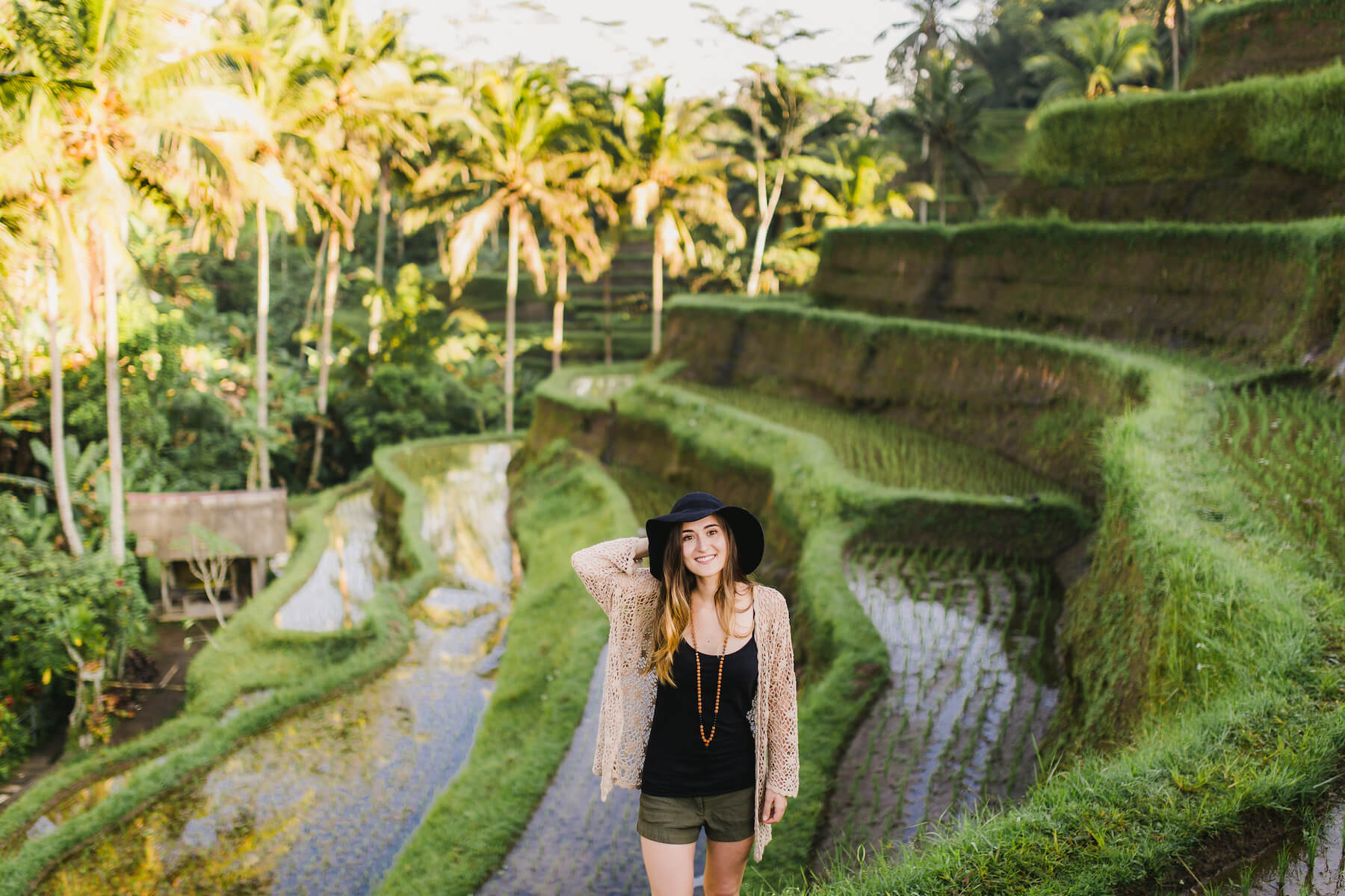 Solo traveler in Bali Indonesia
