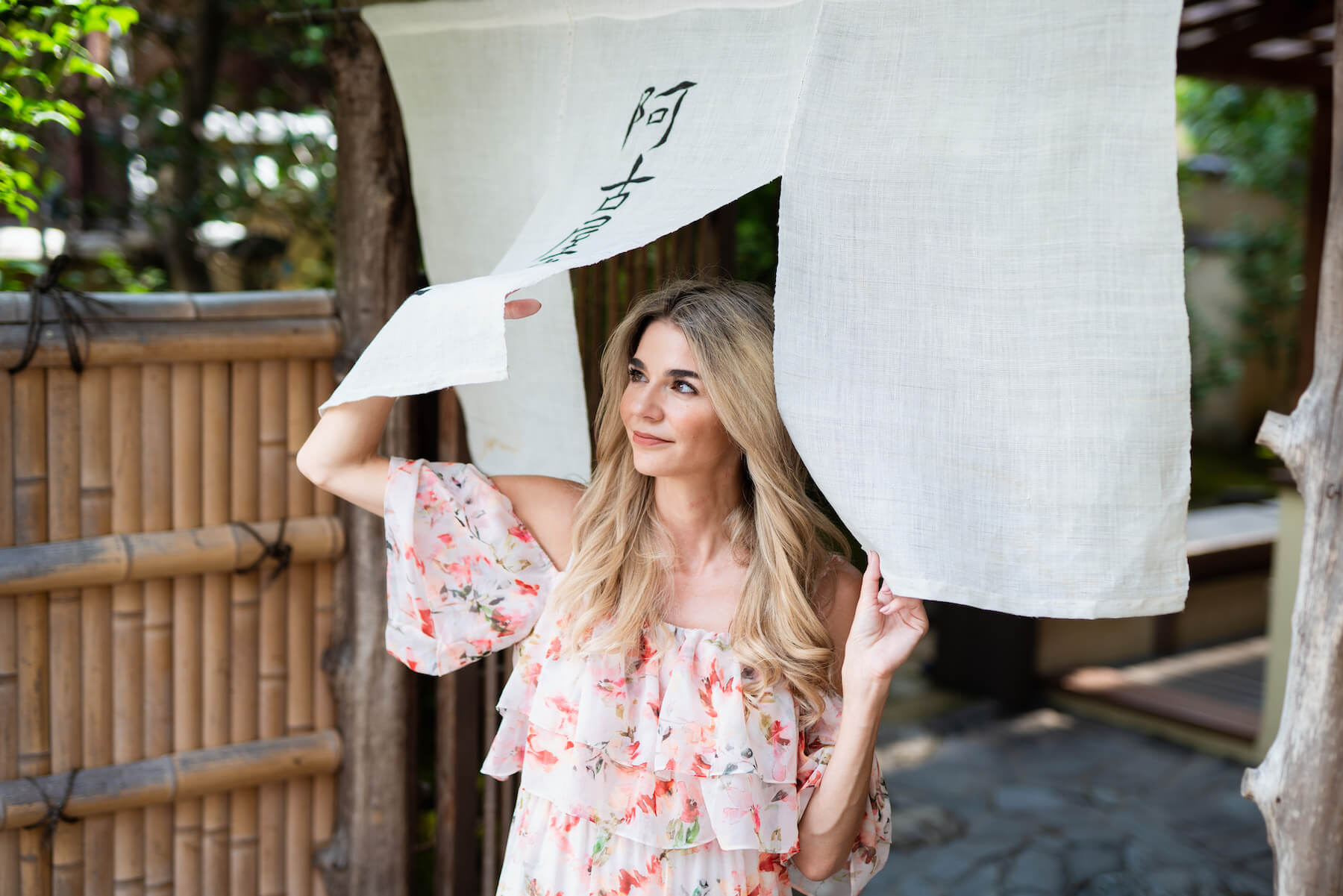 Solo traveler in Kyoto Japan