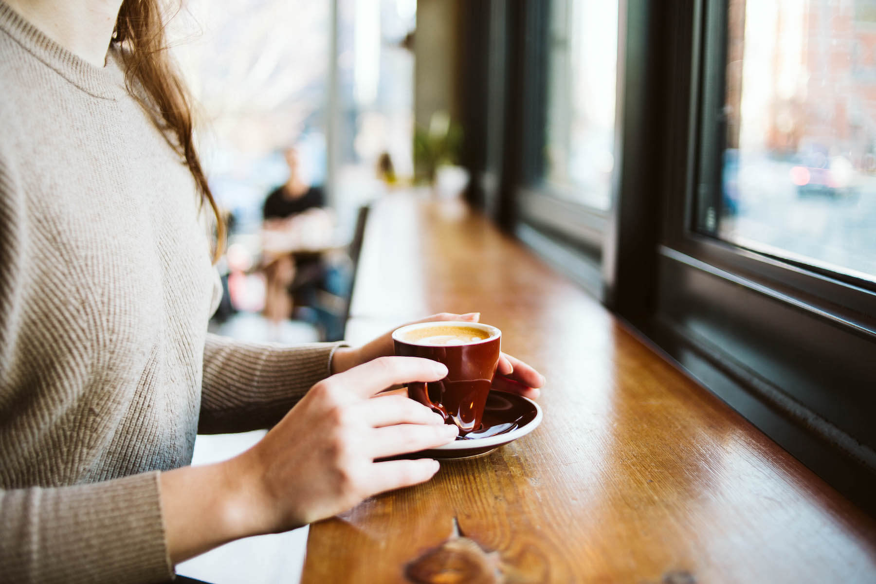 Two people on a fishing dock in Victoria BC
