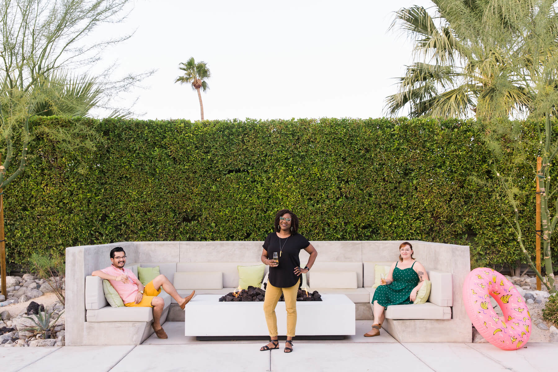 Birthday celebration in Palm springs