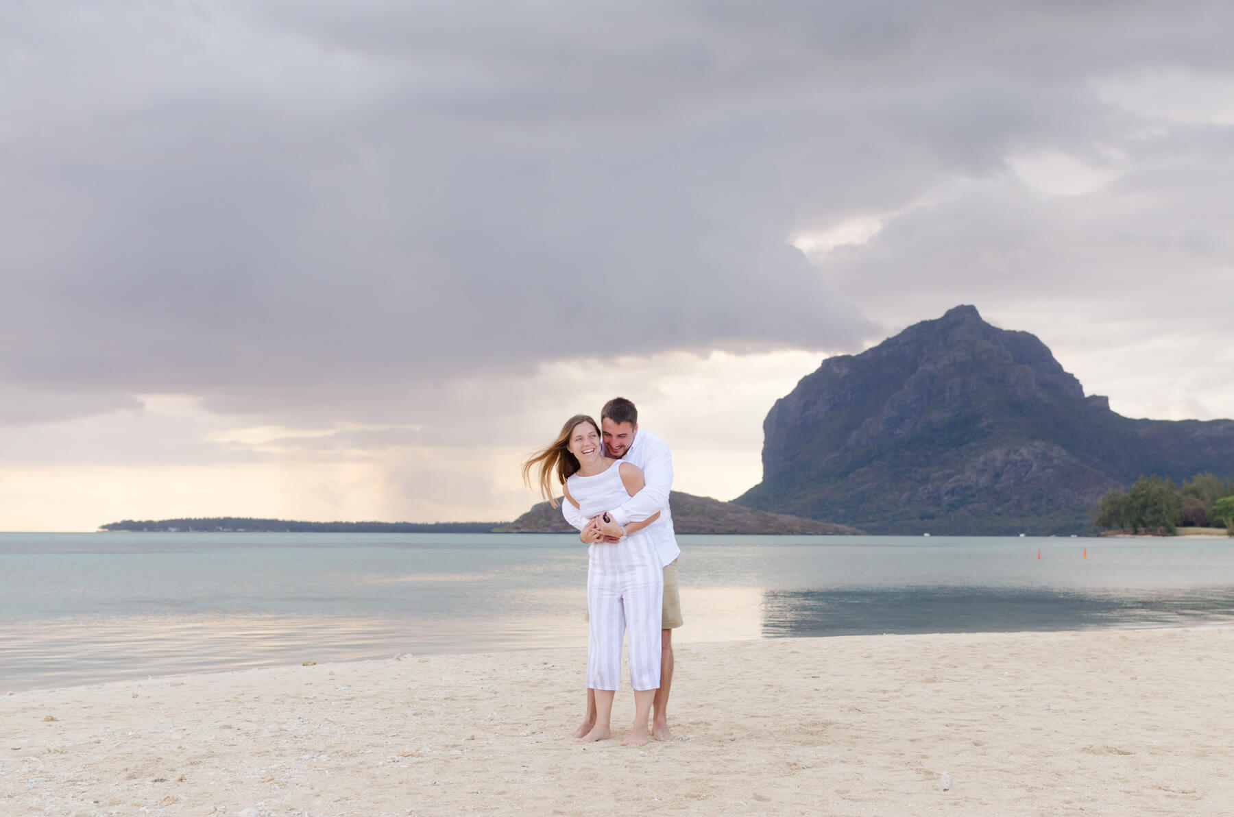 Couple in Mauritius Africa