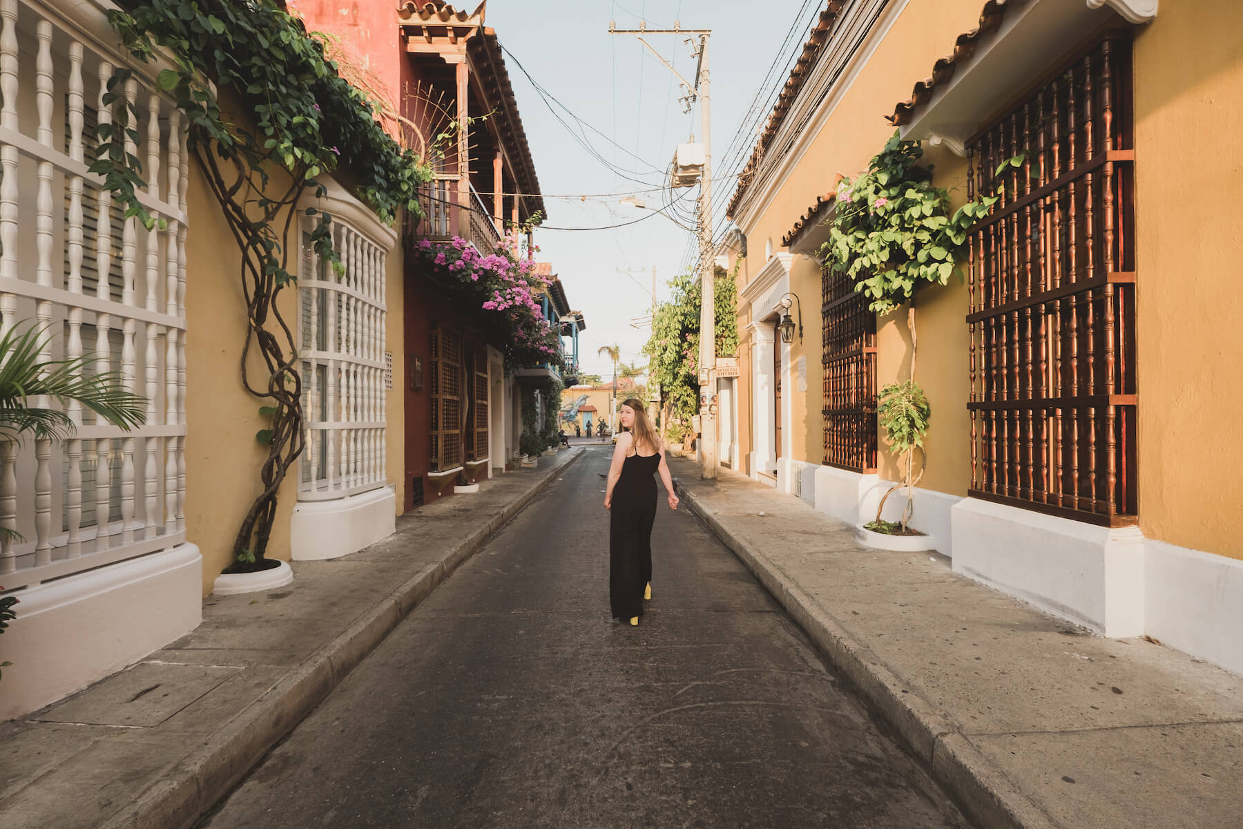 Solo traveler in Cartagena Colombia