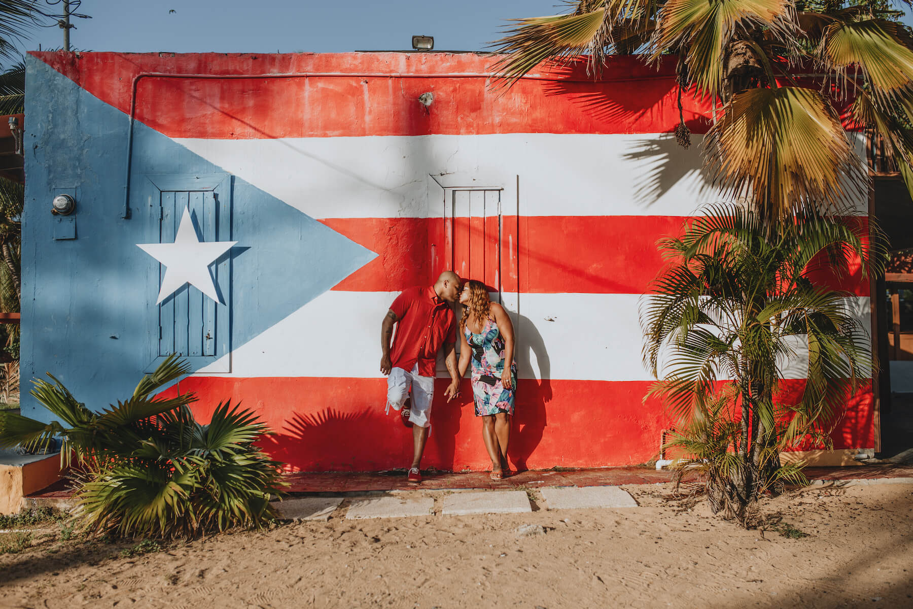 Couple in San Juan Puerto Rico