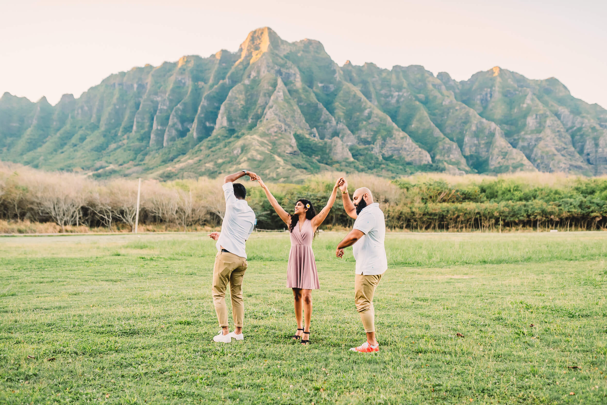 Family vacation in Honolulu Hawaii USA
