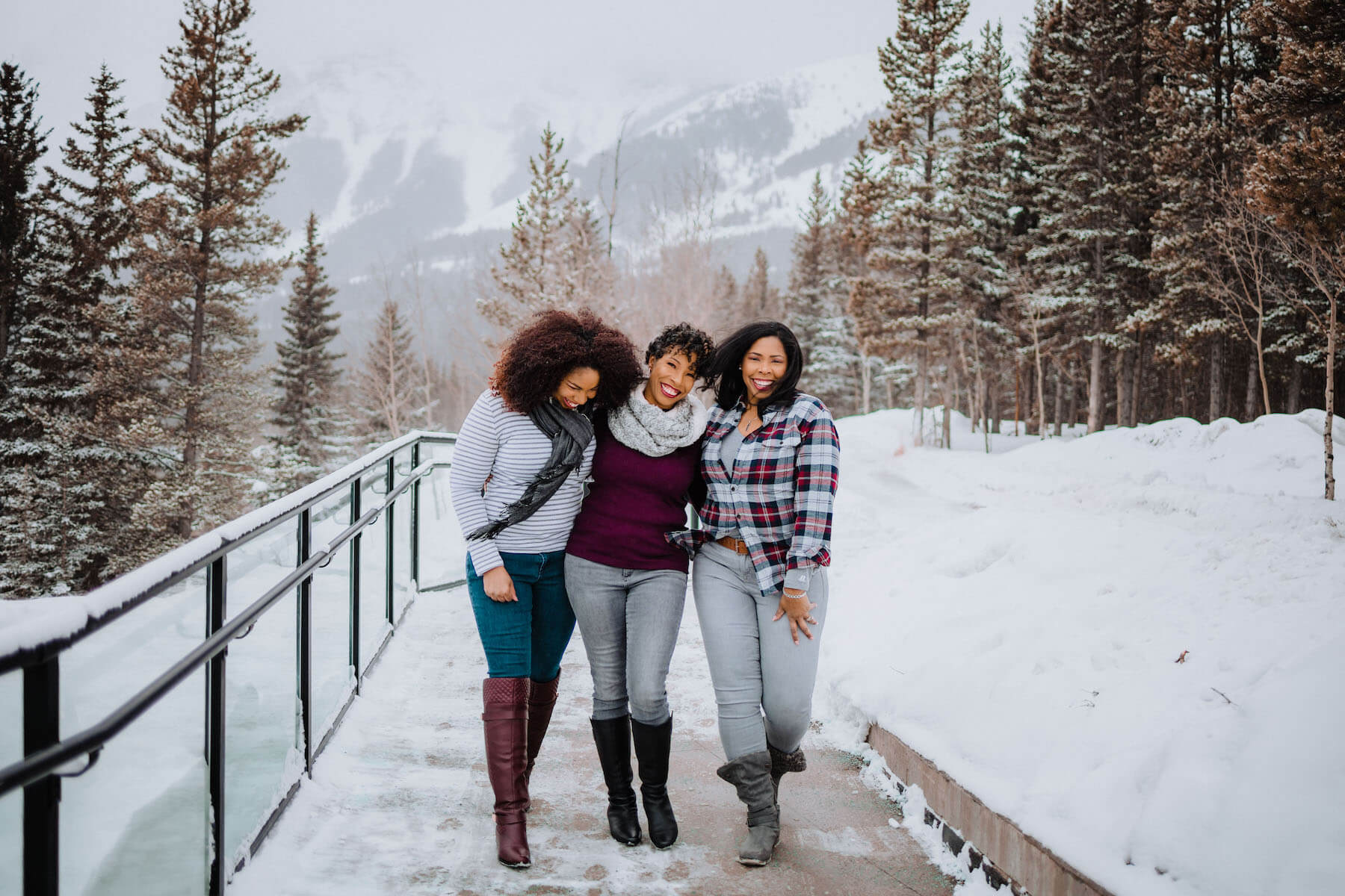Friends trip in Banff, Canada 